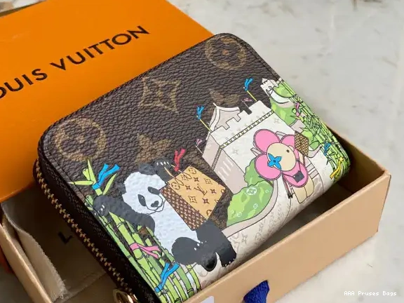 AAA Replica Ru VUITTON LOUIS ZIPPY COIN PURSE 0522